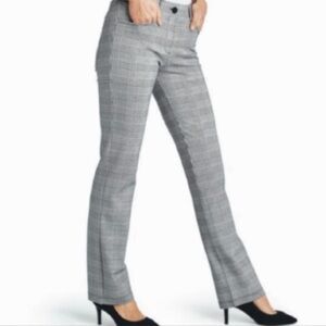 Lauren Ralph Lauren Women's Black and Gray Checkered Pants